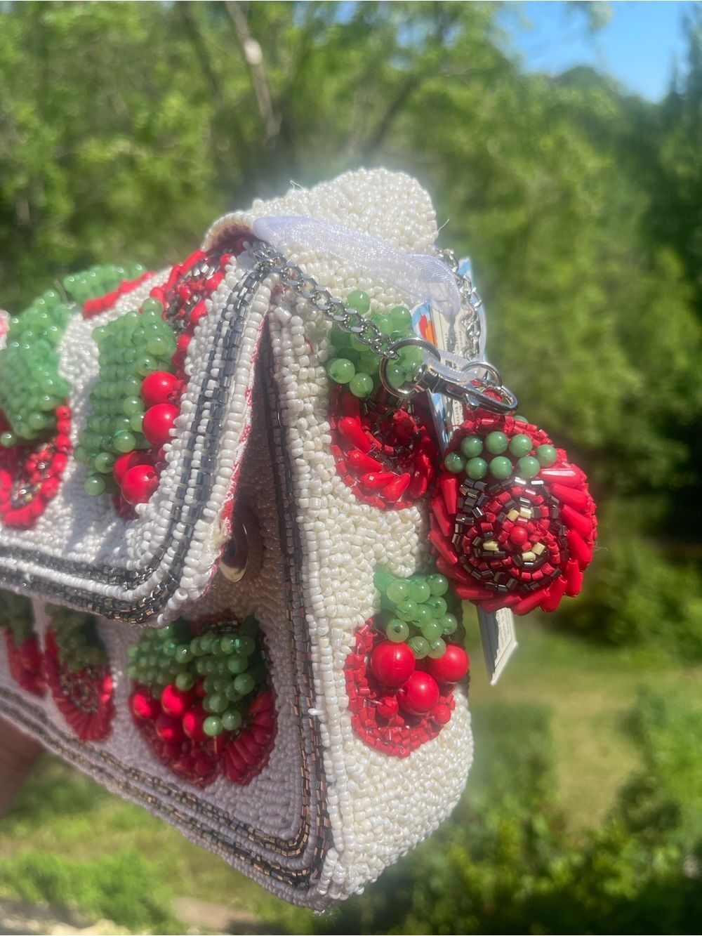 Viral Beaded Bag - Tomatoes - HOT TikTok Trend - rare find - Picture 3 of 5